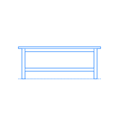 Furniture Coffee Tables Accent Tables Ikea Hemnes Coffee Table Rectangle Stencil Svg Vector, Free Vectors File